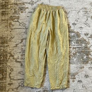 100% Silk Pants with Cotton blend lining